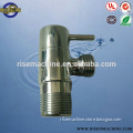 brass chrome plated body brass spool zinc handle high quality angle valve